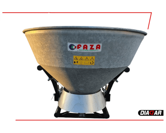 Sararita, masina de imprastiat material antiderapant zincata, Faza SSP - 780 litri